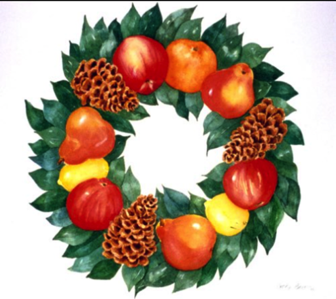 Fruit Wreath (cards) Fruit Wreath (cards)